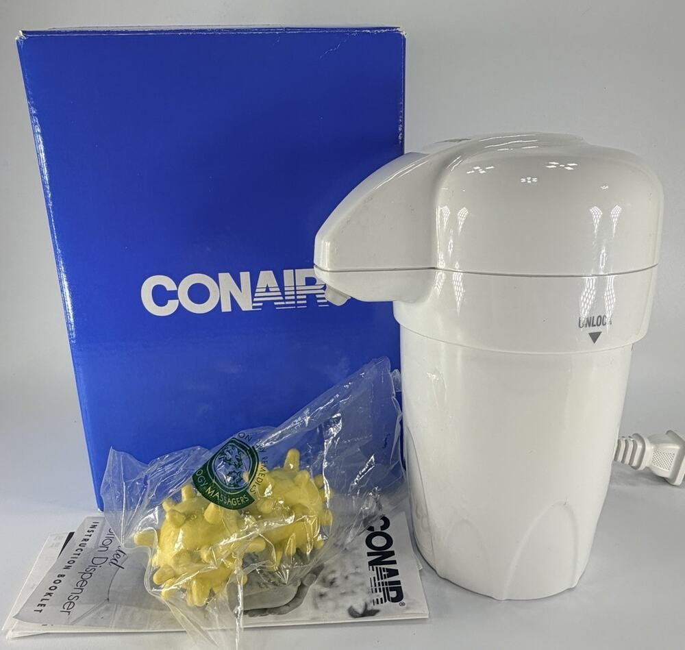 Conair True Glow Heated Lotion Dispenser 2003 NEW
